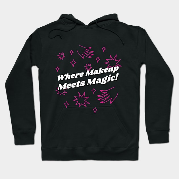 Beauty bloggers create makeup magic Hoodie by Hermit-Appeal